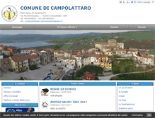 Tablet Screenshot of comunecampolattaro.it